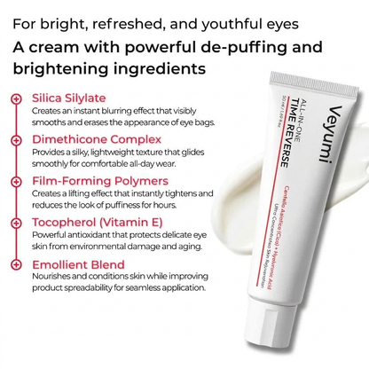 Veyumi Time Reverse Cream (All-In-One) Detail — Korean Anti-Aging Skincare | Veyumi