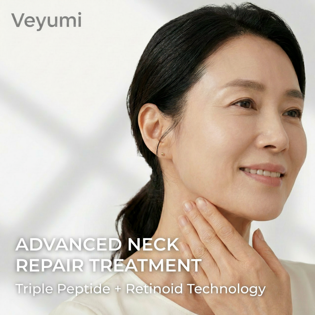 Veyumi Time Reverse Neck Cream — Korean Anti-Aging Skincare | Veyumi